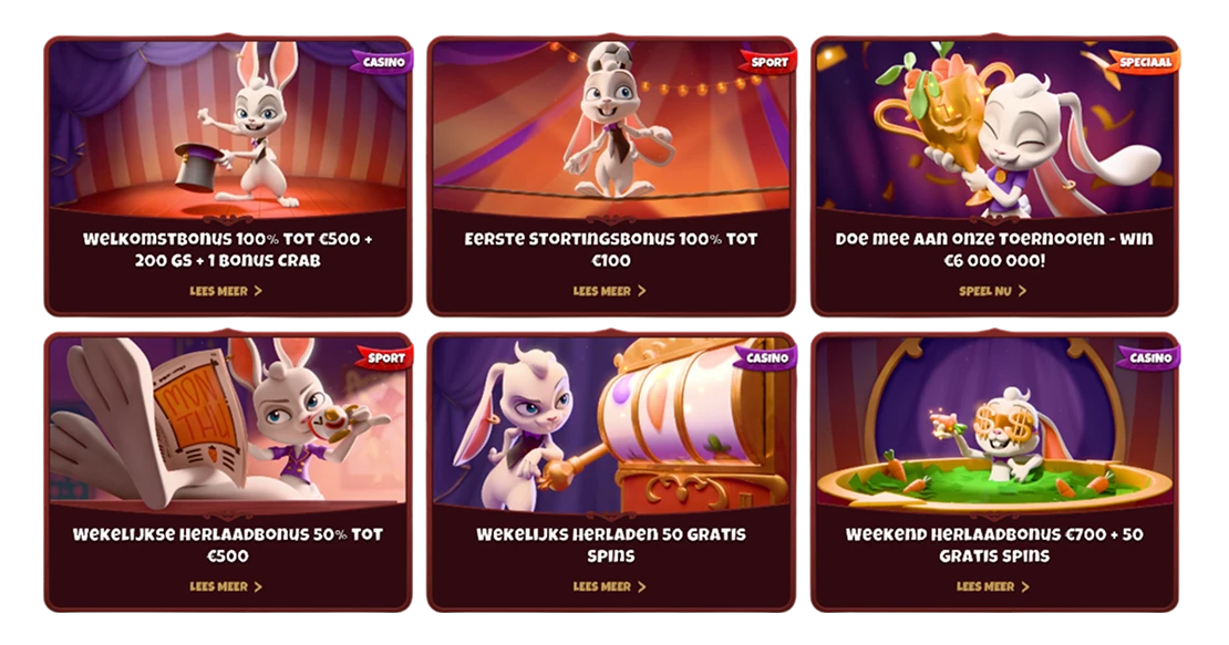 Magius casino bonus